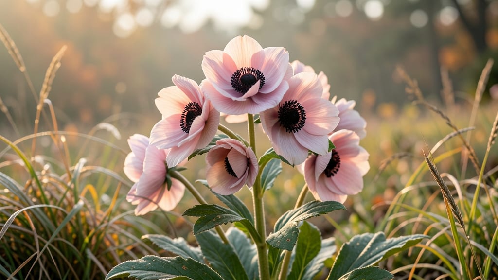 Japanese Anemones Honkawa
