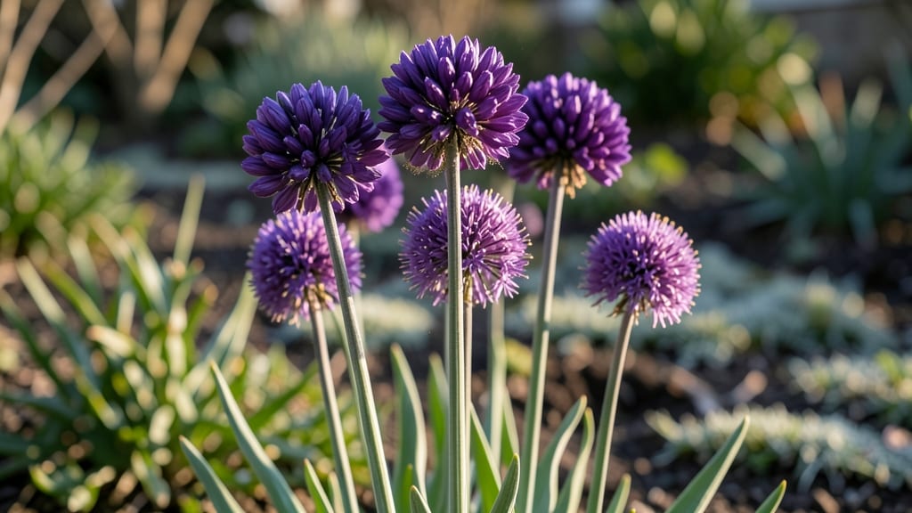 Allium Globemaster for Dramatic Height