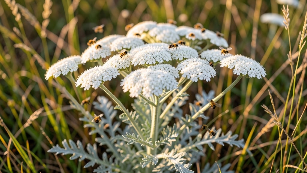 White Yarrow: Pollinator Powerhouse Perennial