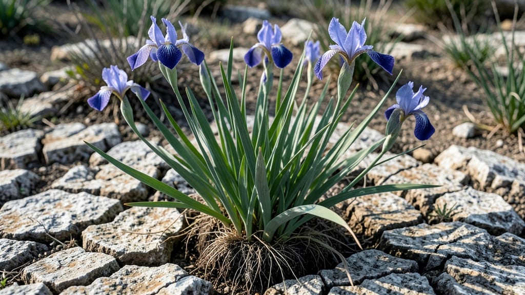 Siberian Iris 'Blue Wave'