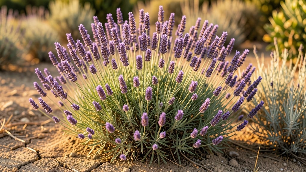 Lavender with Fragrant Purple Spikes