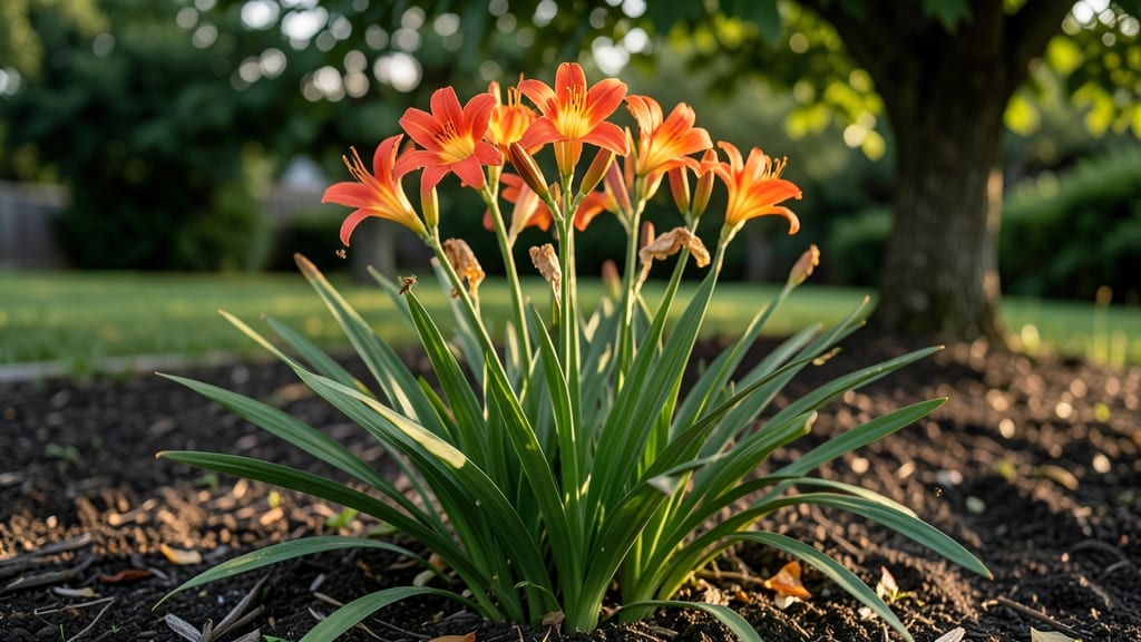 Continuous Bloom Daylilies: How Heat Triggers Rebloom And Extend Purple Spikes Naturally