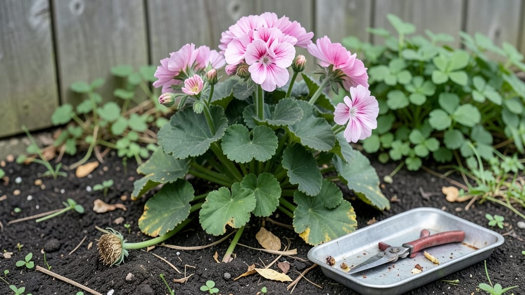 How to Prune Geraniums for More Blooms: Year-Round Blooming Secrets