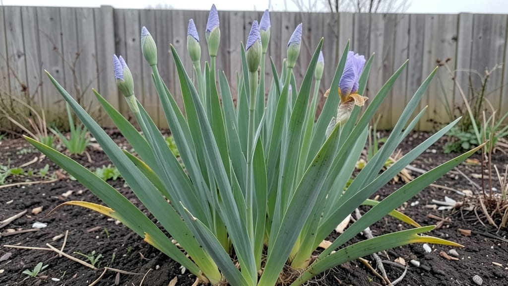 Iris Pre Bloom: Signs Your Bearded Iris Is Ready to Flower