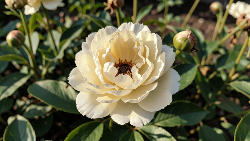 Café au Lait Peony: Creamy Late Season Romance