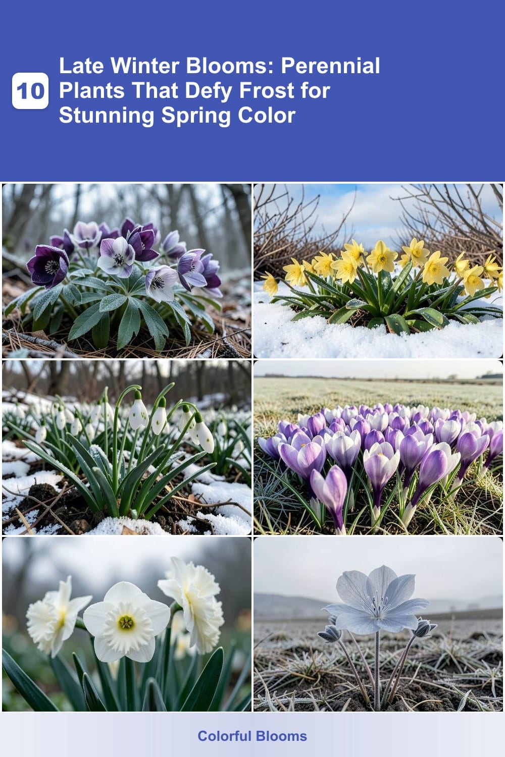 10 Late Winter Blooms: Perennial Plants That Defy Frost for Stunning Spring Color