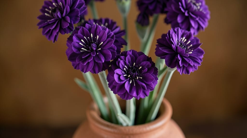 Fire Chief Dianthus: Deep Purple Blooms For Cut Flower Arrangements